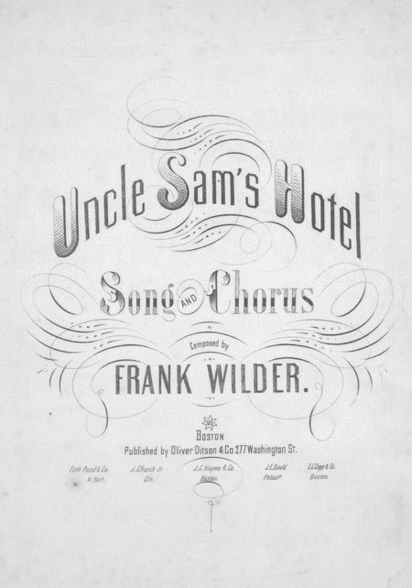 Uncle Sam's Hotel. Song and Chorus