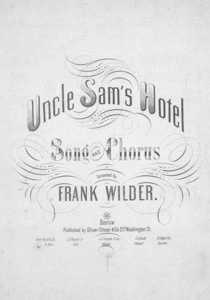 Uncle Sam's Hotel. Song and Chorus
