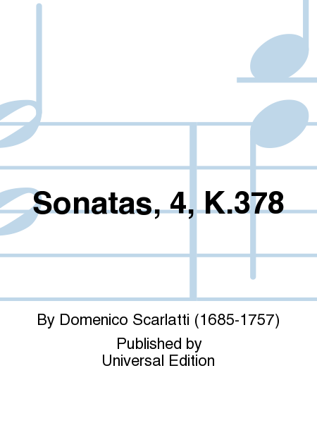 Sonatas, 4, K.378