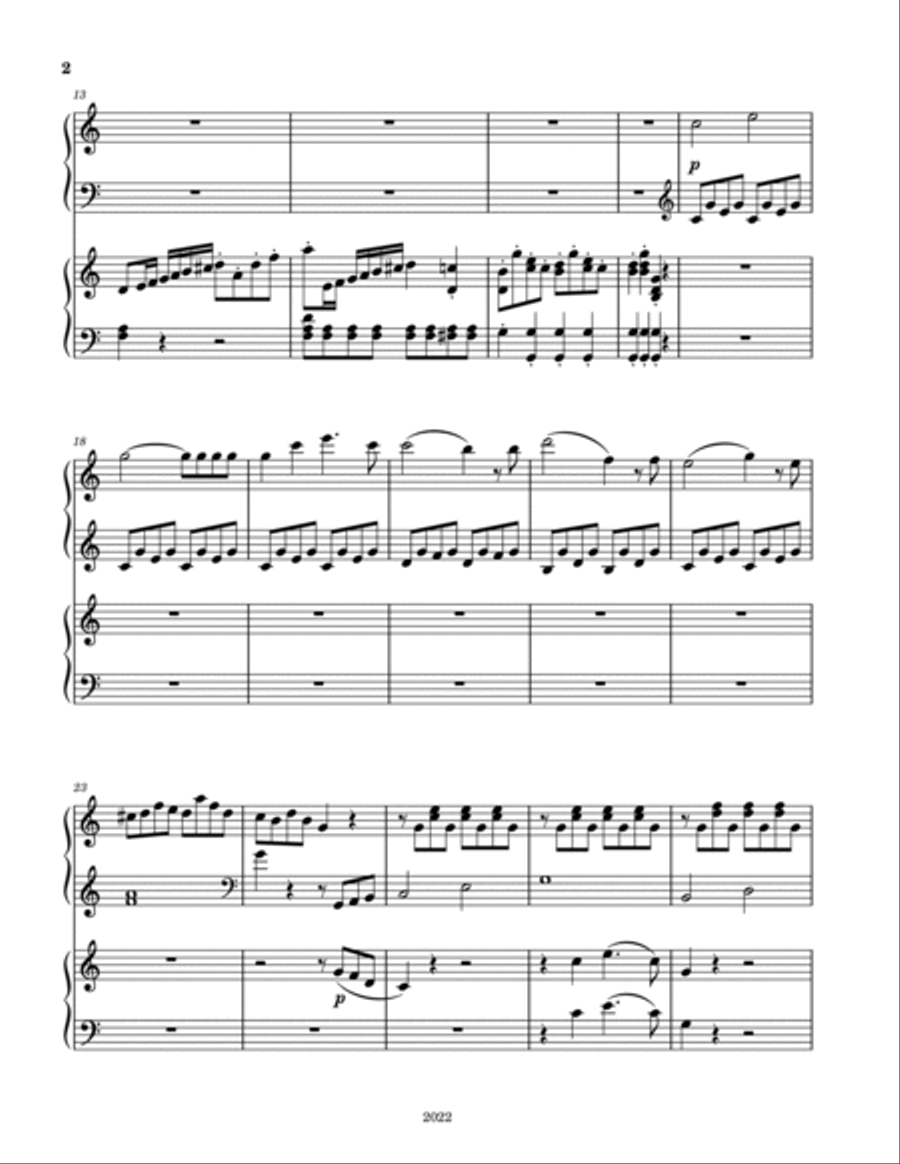 Concertino Classico Piano Solo scores gallery preview page 4