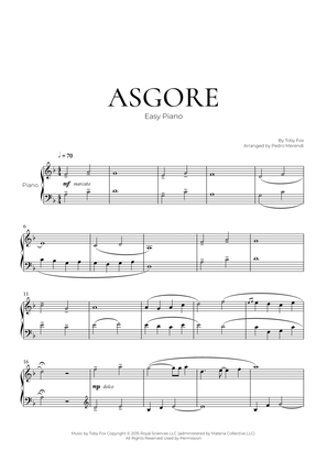 Book cover for Asgore