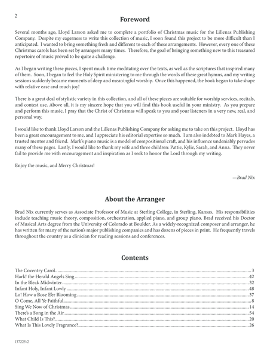 Born the King of Angels Piano Solo scores gallery preview page 2