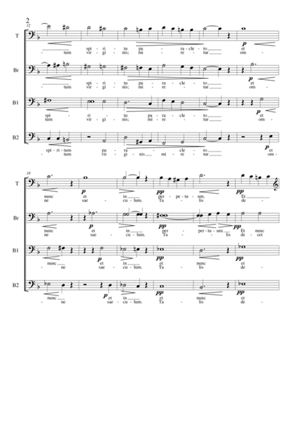 Deo Patri sit gloria (Sacred Hymn) for Male choir a cappella image number null