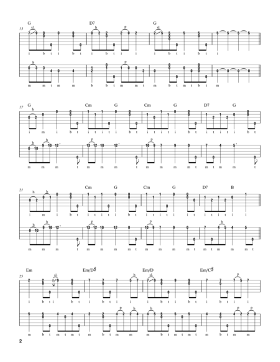 Blue Skies Banjo scores gallery preview page 2