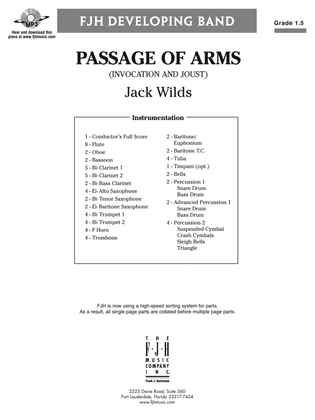 Passage of Arms: Score