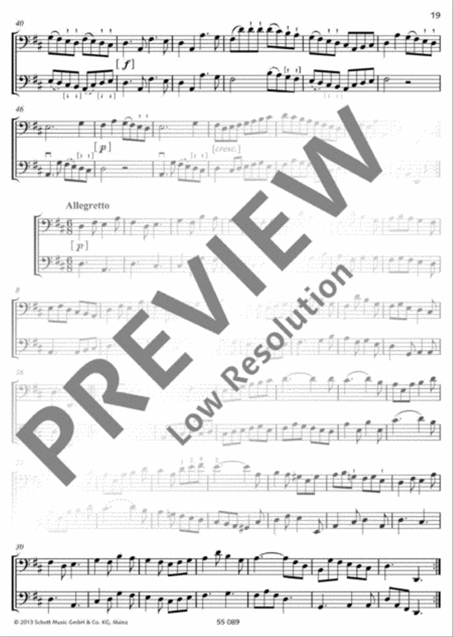 12 Progressive Duets Cello scores gallery preview page 20