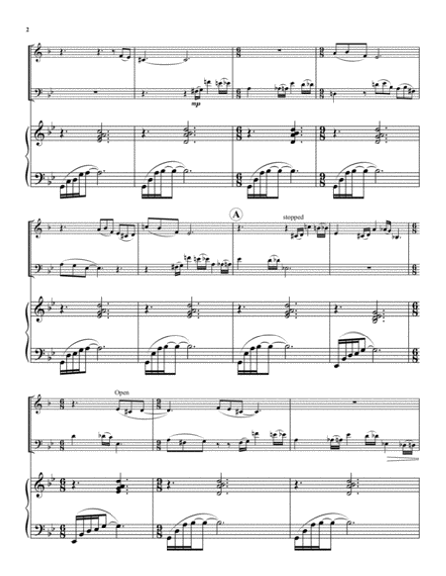 Memories of Things Both Lost and Found Euphonium scores gallery preview page 2