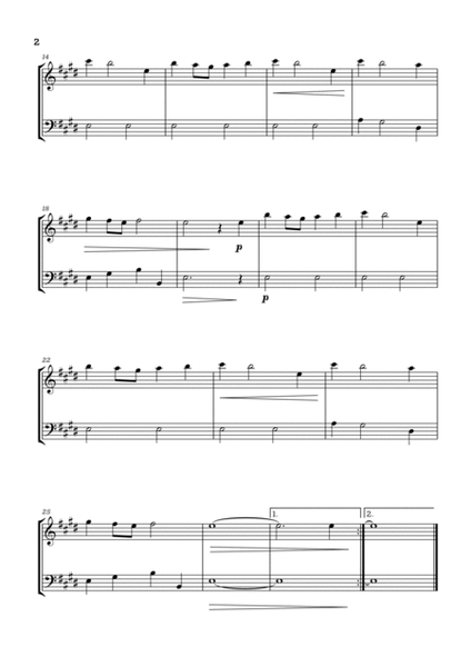 Vivaldi, Spring (The Four Seasons) — For Easy Flute and Bassoon Duet, Score and Parts image number null