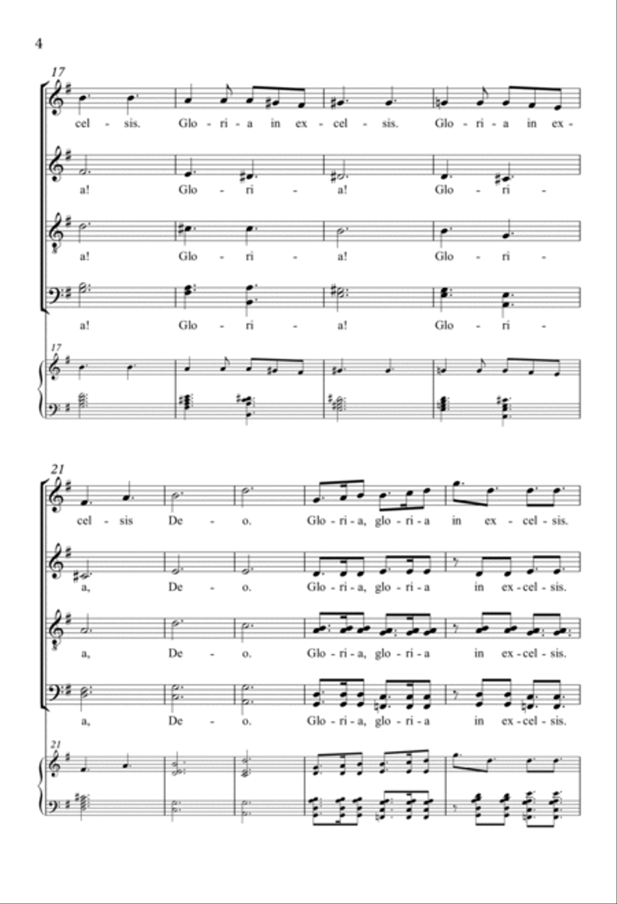 Gloria! Divisi scores gallery preview page 3