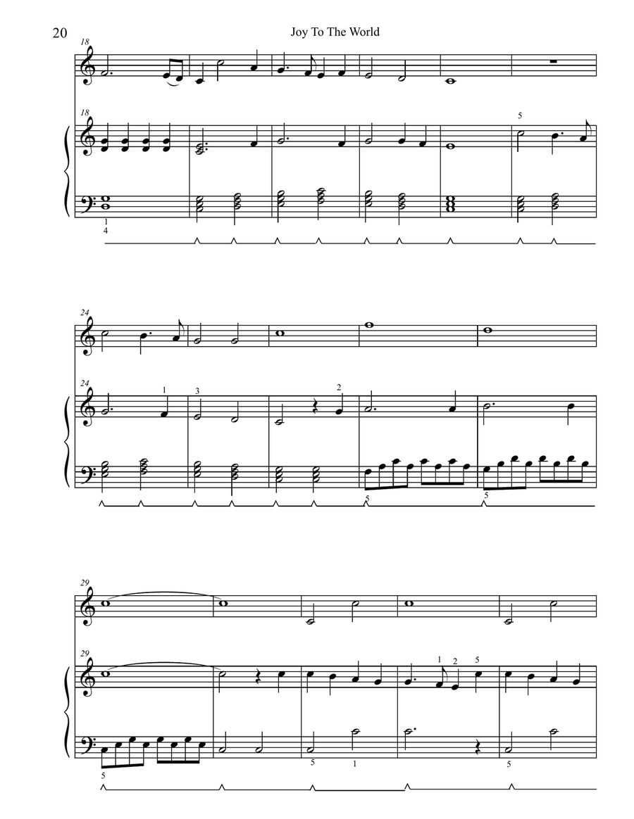 Christmas Duets for Recorder & Piano: 11 Traditional Carols image number null
