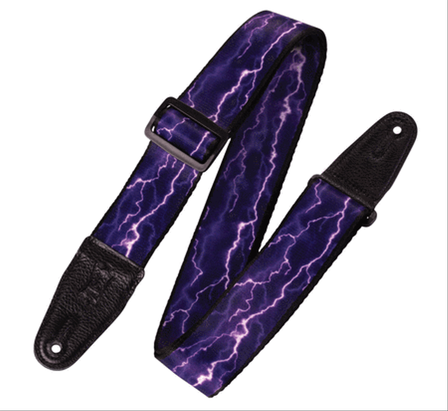 Polyester Guitar Strap – Lightning