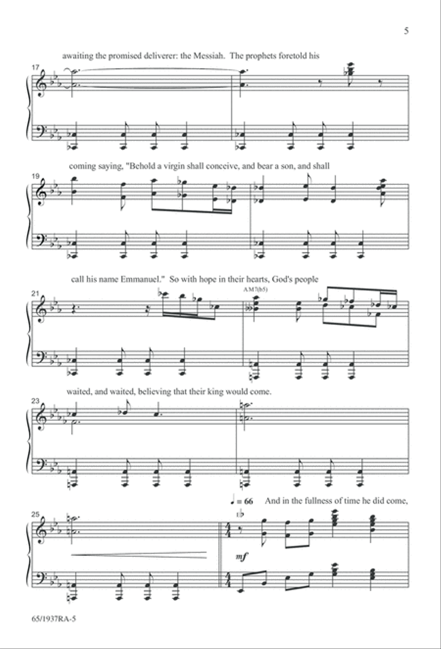 We Will Know Peace 4-Part scores gallery preview page 7
