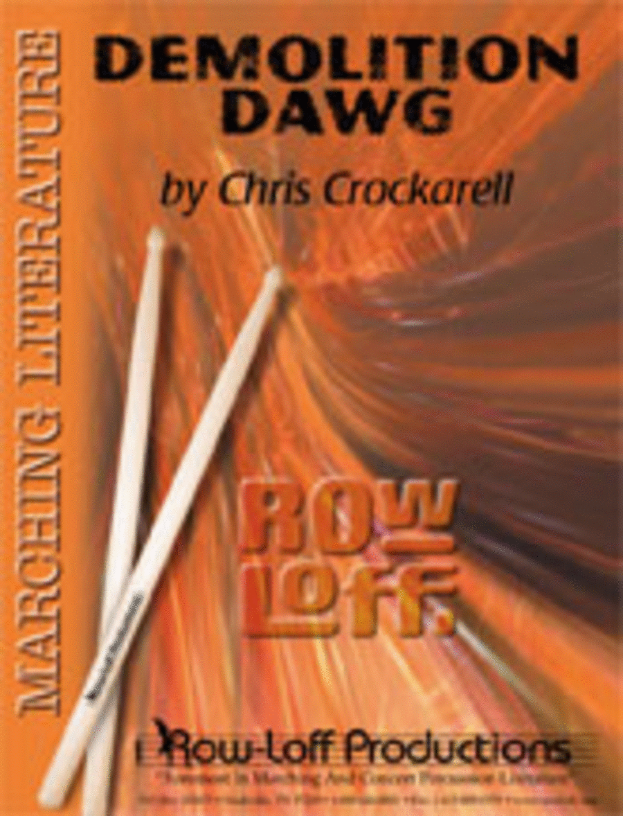 Demolition Dawg w/Tutor Tracks Percussion Ensemble scores gallery preview page 1