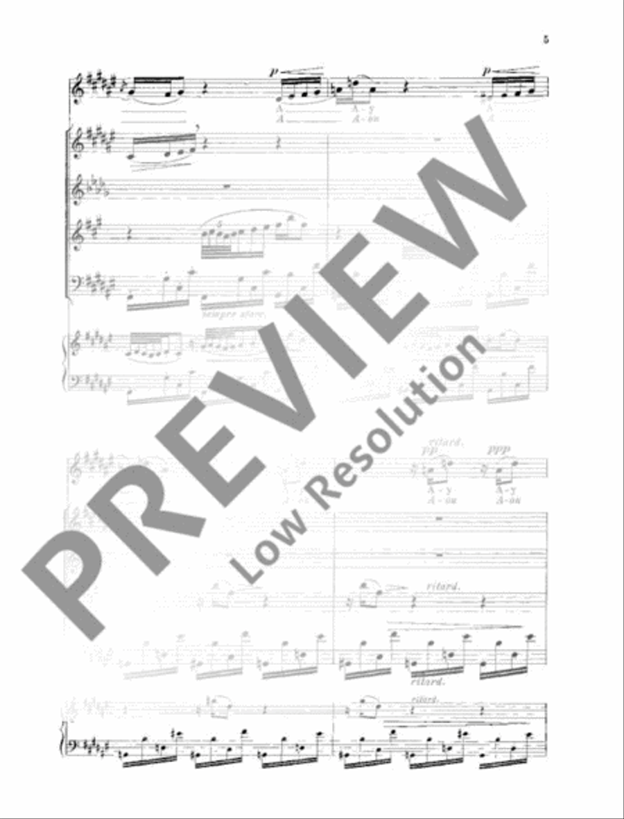 Pastorale English Horn scores gallery preview page 6