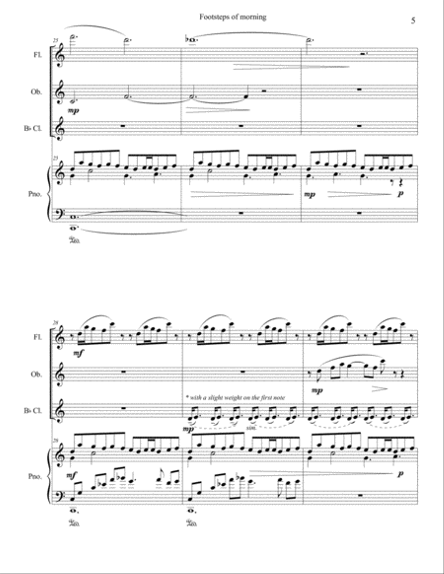Raven Sketches Small Ensemble scores gallery preview page 6