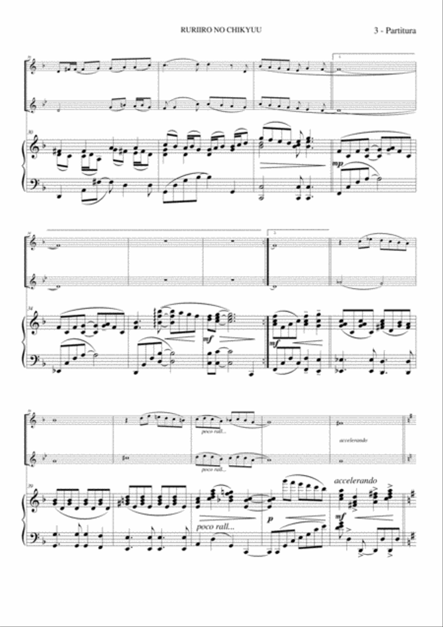 Koioshita Bareriina Small Ensemble scores gallery preview page 5