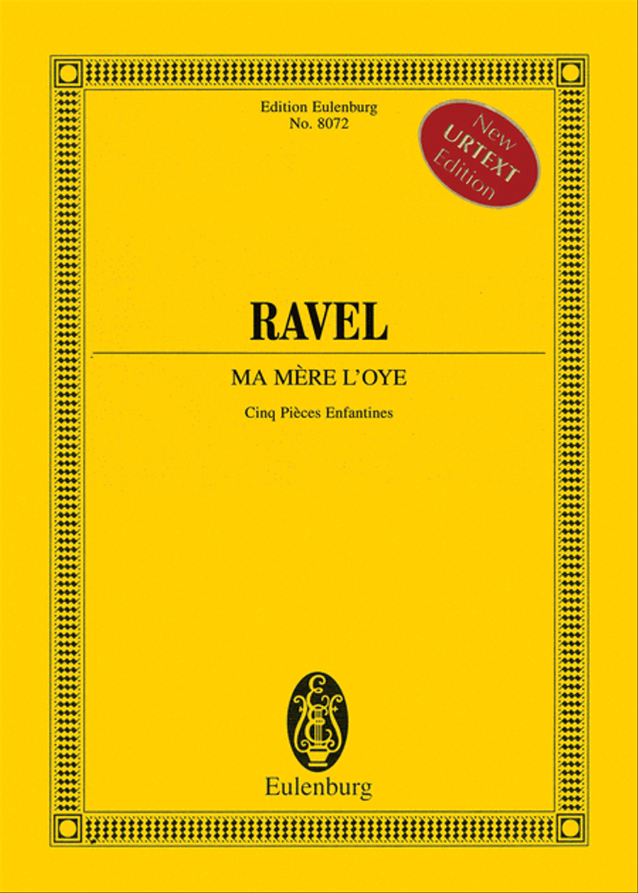 Ma mere l'oye Orchestra scores gallery preview page 1