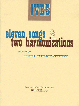 Book cover for 11 Songs and 2 Harmonizations
