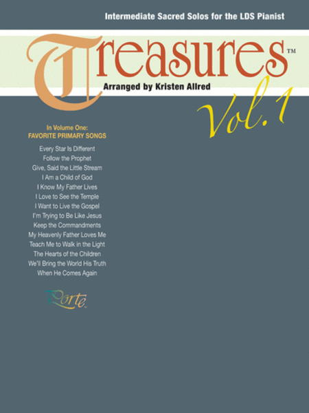 Treasures, Vol. 1 - Piano image number null