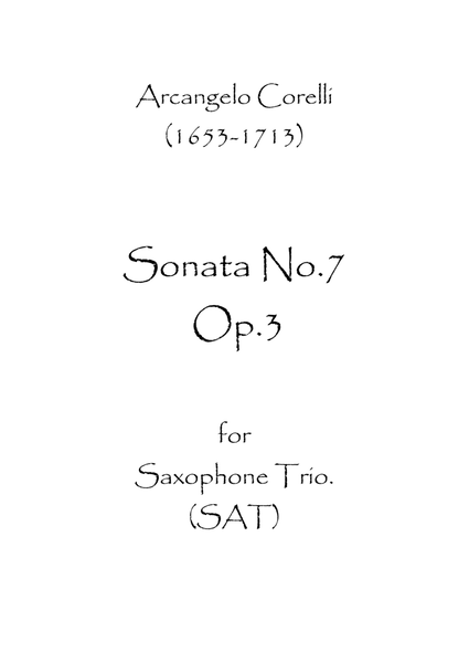 Sonata No.7 Op.3 image number null