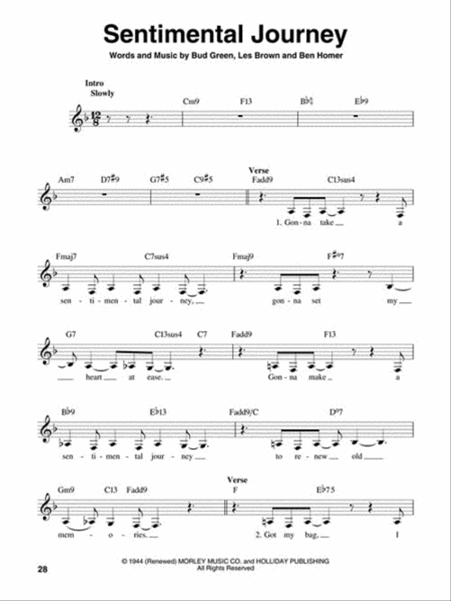 Jazz Favorites Jazz Favorites Voice scores gallery preview page 4