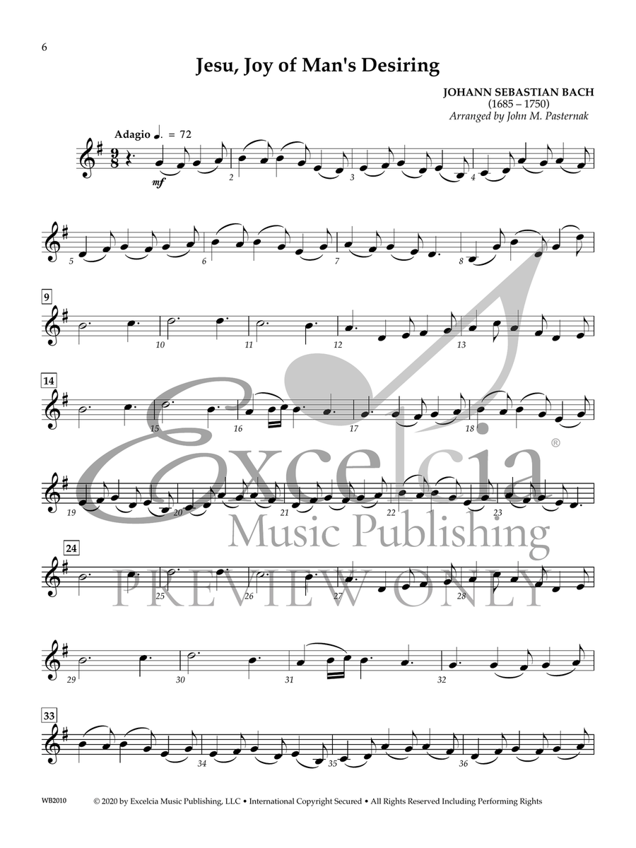 Wedding Brass Will Ring B-Flat Trumpet scores gallery preview page 2