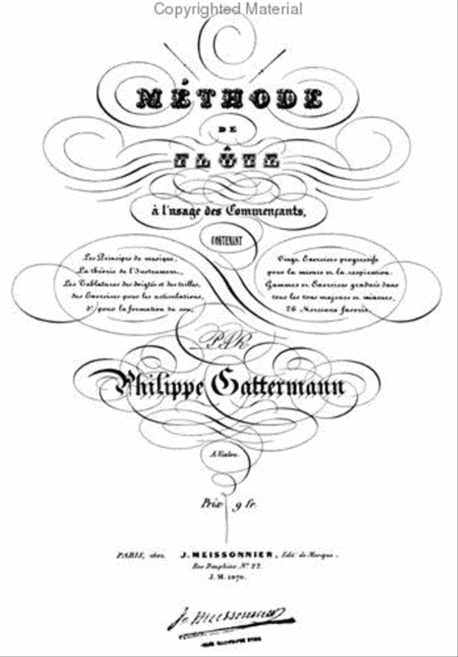 Methods & Treatises - Flute - Volume 7 - France 1800-1860 Flute scores gallery preview page 2