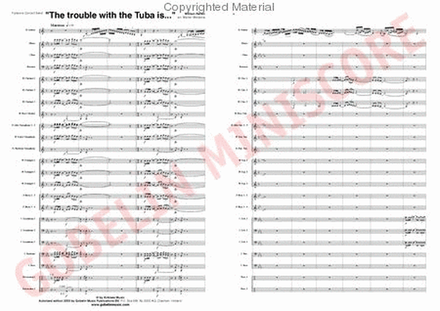 The Trouble with the Tuba is. image number null
