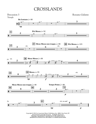 Crosslands - Percussion 3