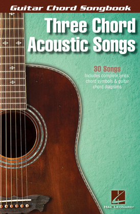 Book cover for Three Chord Acoustic Songs