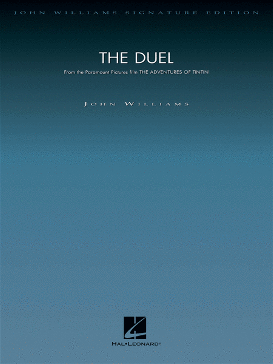 The Duel (from The Adventures of Tintin) Full Orchestra scores gallery preview page 1