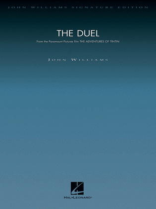 Book cover for The Duel (from The Adventures of Tintin)