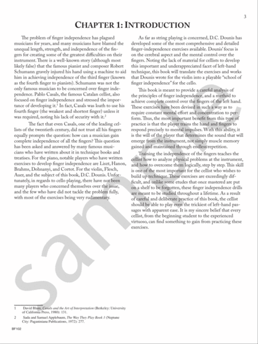 The Cellist's Guide to Finger Independence Cello scores gallery preview page 4