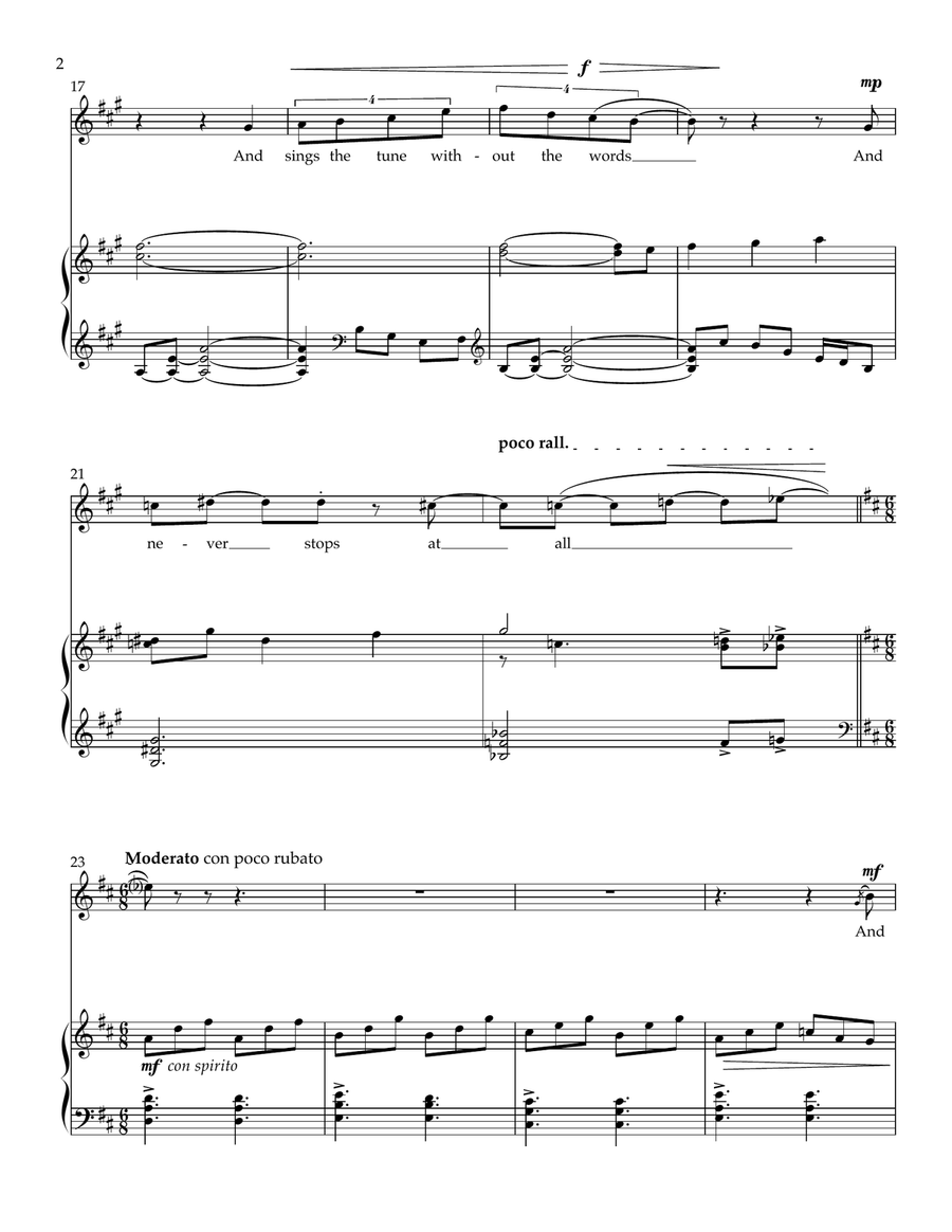 Hope is The Thing With Feathers Chamber Music scores gallery preview page 2
