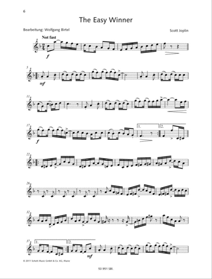 The Easy Winner The Easy Winner 4-Part scores gallery preview page 5