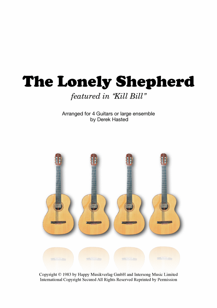 The Lonely Shepherd Guitar Ensemble scores gallery preview page 1