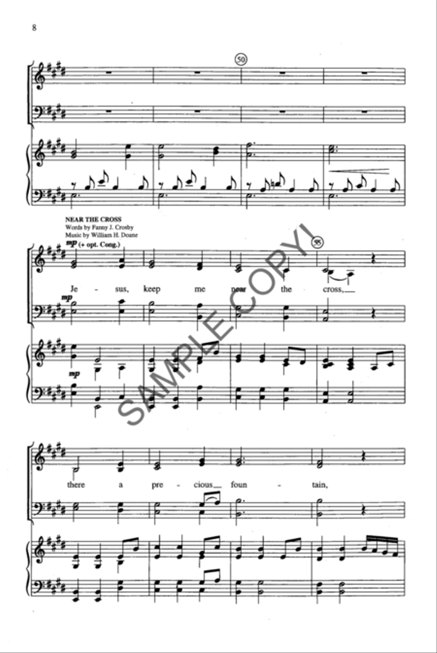 Shadow of the Cross 4-Part scores gallery preview page 6