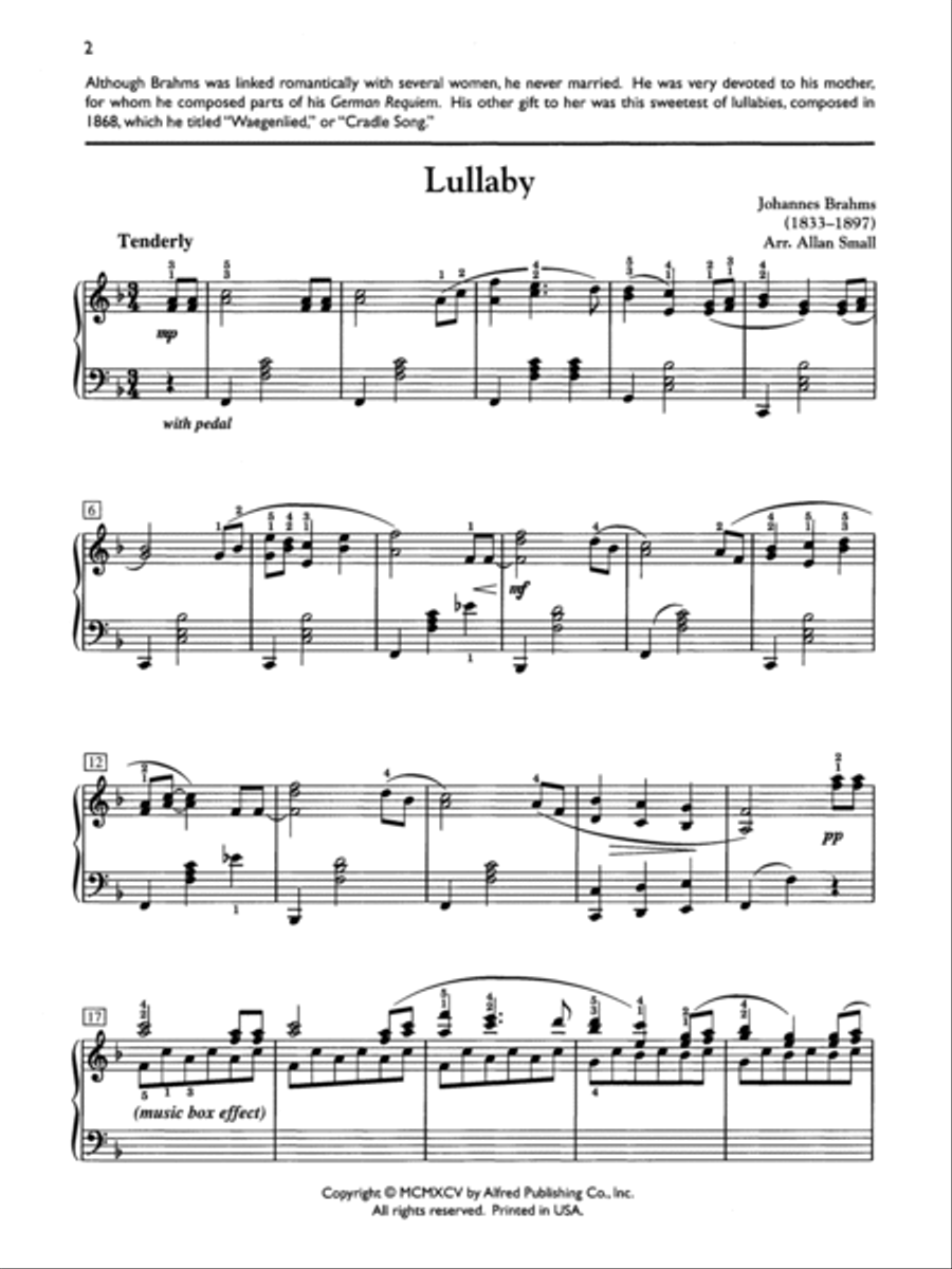 Lullaby Small Ensemble scores gallery preview page 2