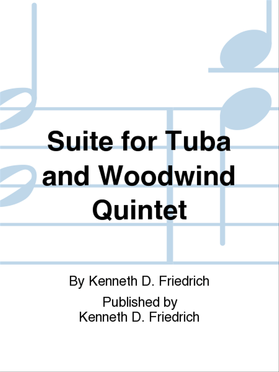 Suite for Tuba and Woodwind Quintet Woodwind Quintet scores gallery preview page 1