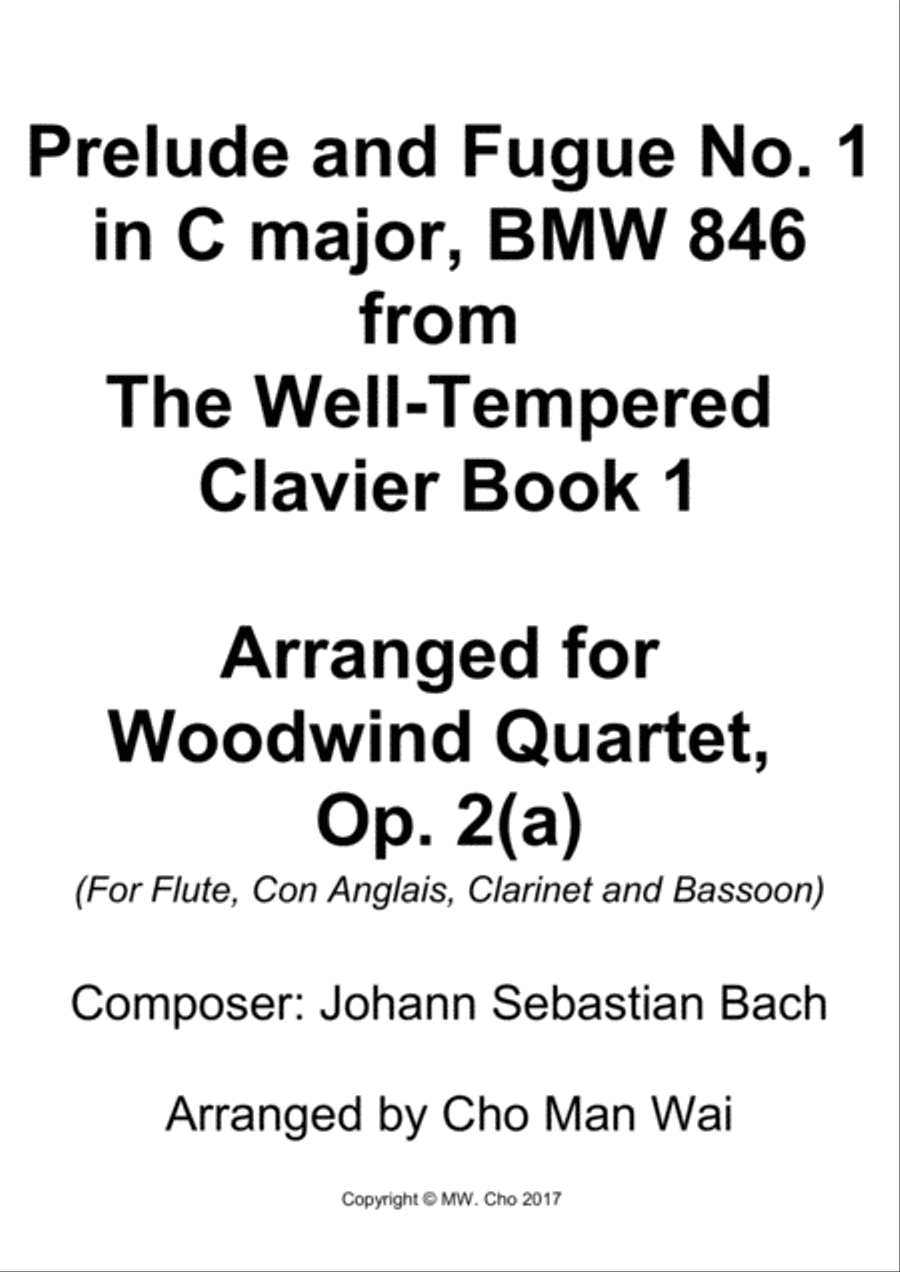 Prelude and Fugue No. 1 from 