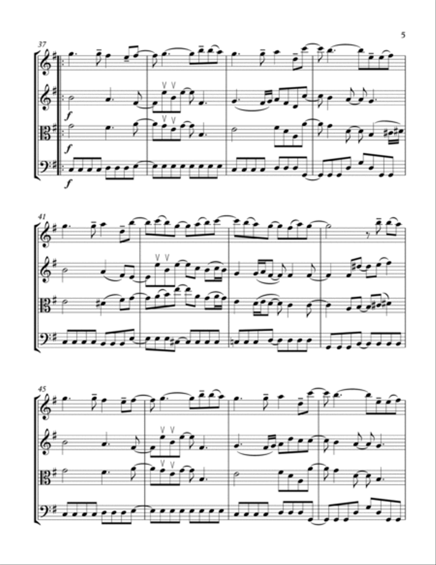 Torikago Torikago String Quartet scores gallery preview page 5