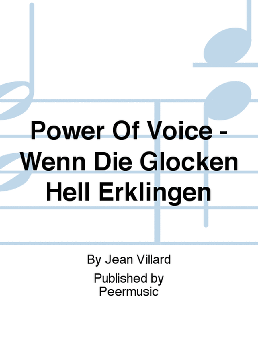 Power Of Voice - Wenn Die Glocken Hell Erklingen