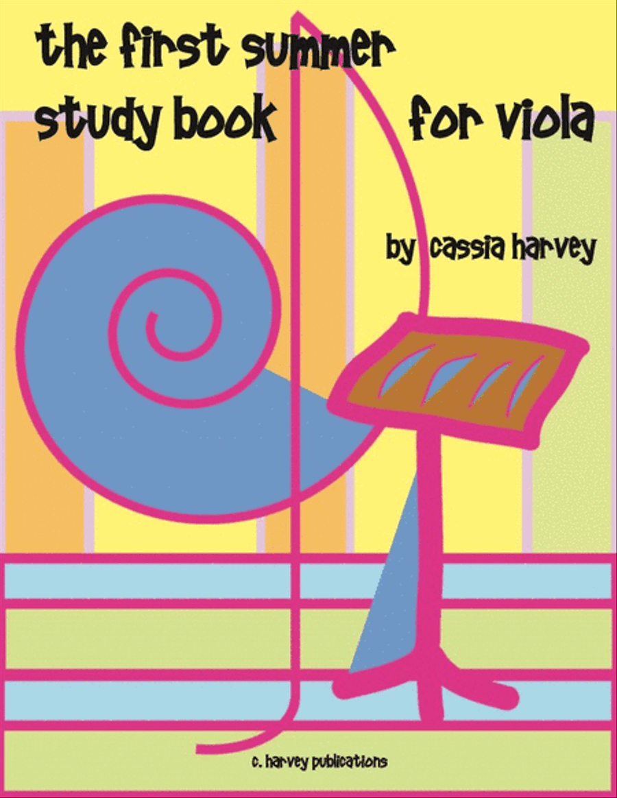 The First Summer Study Book for Viola