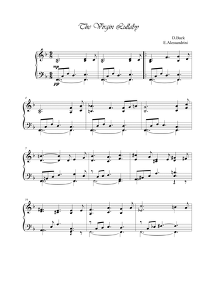 The Virgin Lullaby. Piano