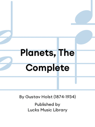 Book cover for Planets, The Complete