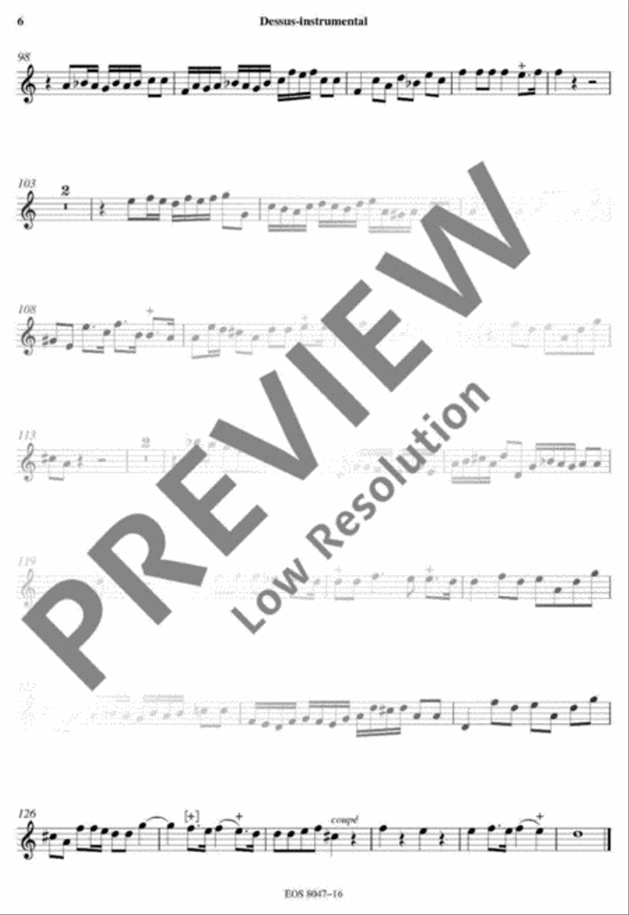 Messe de Mort Flute scores gallery preview page 6