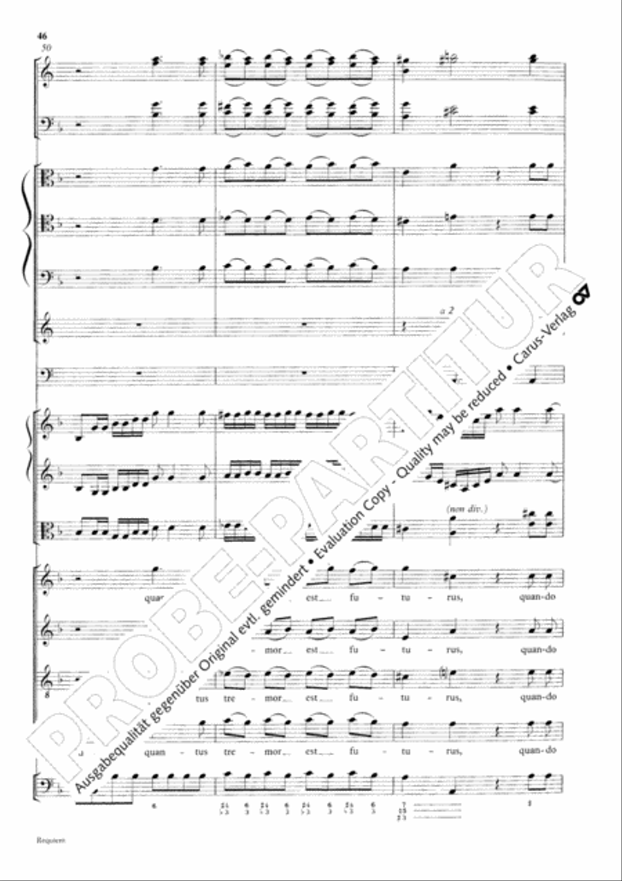Requiem Requiem 4-Part scores gallery preview page 55