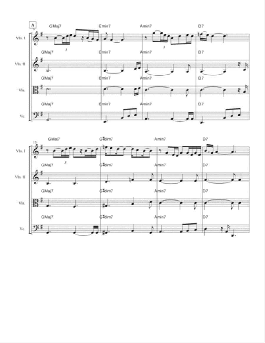 If I Ain't Got You String Quartet scores gallery preview page 2
