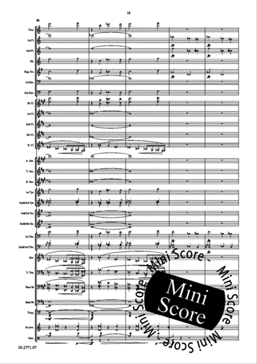 Bound Sketches Concert Band scores gallery preview page 20