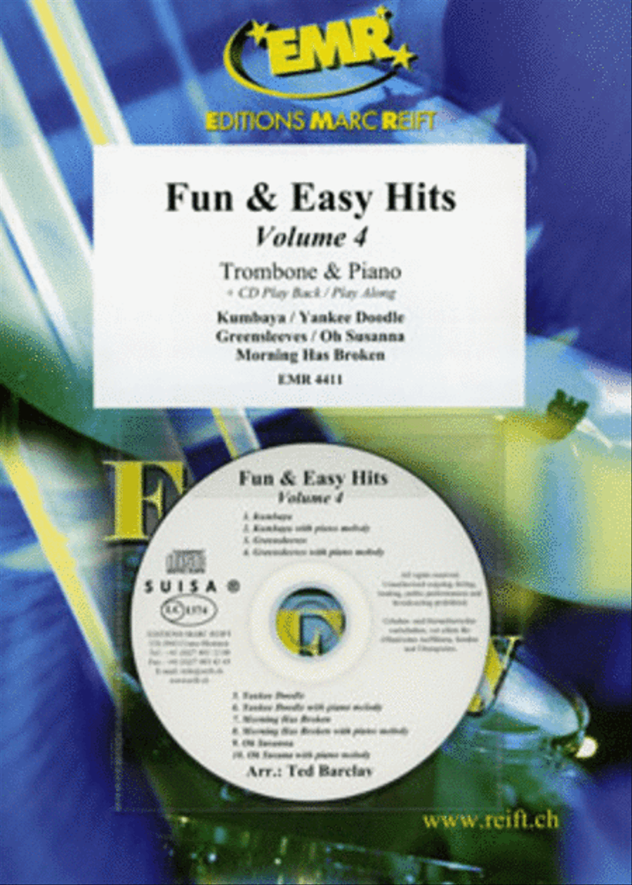 Fun & Easy Hits Volume 4 Piano Accompaniment scores gallery preview page 1